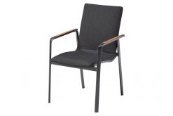 0103902 9000   diamond   stapelfauteuil   antraciet sooty   sunbrella 247x165 - Kettler Diamond Sunbrella stapelbare tuinstoel - Antraciet