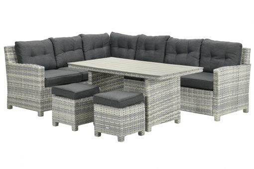 13760wf linksvoor 5mb verkleind 510x340 - Garden Impressions Alazio lounge diningset - Links - Cloudy Grey