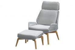 213704 carthago loungestoel frozen inclusief voetenbank 1 247x165 - 4 Seasons Carthago teak loungestoel incl. voetenbank - Grijs