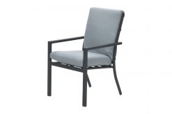 58184eg linksvoor 247x165 - Sergio dining tuinstoel Carbon black/Mint grey