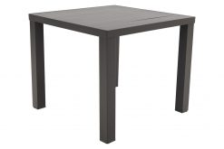 632a2755 vrijstaand 247x165 - Lena tuintafel antraciet - 90 x 90 cm.