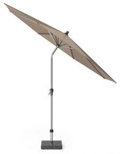 7104e parasol riva  3 0 taupe geknikt platinum 8717591771371 247x315 - Platinum Riva stokparasol 3 m. rond - Taupe