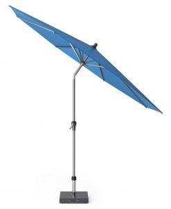 7104g parasol riva  3 0 blauw geknikt platinum 8717591772552 247x303 - Platinum Riva stokparasol 3 m. rond - Blauw