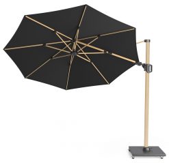 7136p zweefparasol challenger t2  35 faded black recht platinum 8717591777120 247x239 - Platinum Challenger Zweefparasol T2 premium - 3,5 m. rond Oak - Faded Black