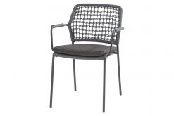 91124  barista stacking chair blue with cushion 1 247x165 - Taste Barista stapelbare tuinstoel - Blauw