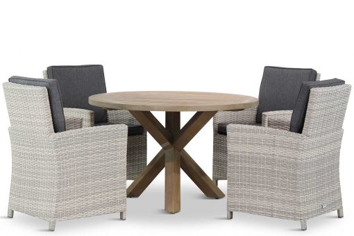 alta tuinset flat natural 5d sand city 510x340 - Domani Alta/Sand City rond 120 cm dining tuinset 5-delig