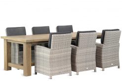 alta tuinset flat natural 7d fourmile 247x165 - Domani Alta/Fourmile 260 cm dining tuinset 7-delig