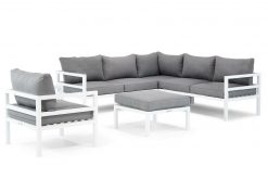 arenas loungeset wit met stoel en hocker tuinmeubelen 1  247x165 - Lifestyle Arenas hoek loungesets 5-delig