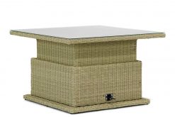 brampton loungetafel naturel 1 1 247x165 - Garden Collections Brampton lounge/dining tafel naturel verstelbaar 120 x 120 cm