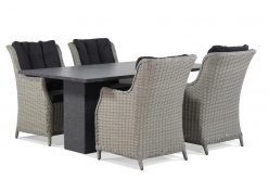 buckingham new grey graneit 180 copy 1 247x165 - Garden Collections Buckingham/Graniet 180 cm dining tuinset 5-delig