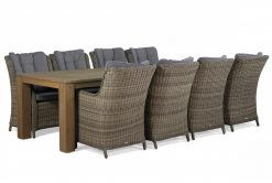 buckingham naturel oxford 300 cm wicker tuinset copy  1 247x166 - Garden Collections Buckingham/Brighton 300 cm dining tuinset 9-delig