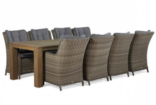 buckingham naturel oxford 300 cm wicker tuinset copy 1 510x343 - Garden Collections Buckingham/Brighton 300 cm dining tuinset 9-delig