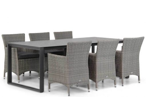 dublin zaga 7 delig 510x340 - Garden Collections Dublin/Zaga 220 cm dining tuinset 7-delig