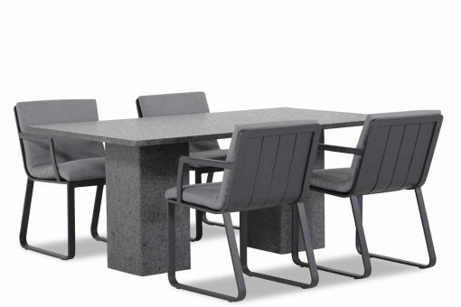 estancia graniet 180 1 510x340 - Lifestyle Estancia/Graniet 180 cm dining tuinset 5-delig