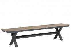 forest bank voor 240 cm tafel 247x165 - Lifestyle Forest picknickbank 210x36 cm