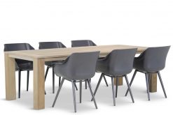 hartman sophie studio xerix met brighton tuintafel 240 tuinset 247x165 - Hartman Sophie studio/Brighton 240 cm dining tuinset 7-delig