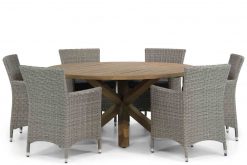 img 5574tuinset 247x165 - Garden Collections Dublin/Sand City 160 cm dining tuinset 7-delig