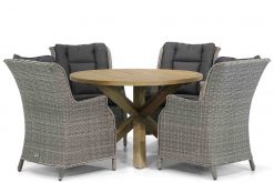 img 5600tuinset 247x165 - Garden Collections Aberdeen/Sand City 120 cm rond dining tuinset 5-delig