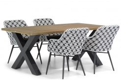 img 6304tuinset 247x165 - Lifestyle Crossway/Cardiff 180 cm dining tuinset 5-delig