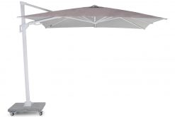 img 7091 1 1 247x165 - Santika Belize Deluxe parasol 300x300 white frame/ grey fabric