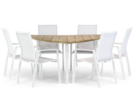 img 7509tuinset 510x340 - Lifestyle Ultimate/Julia 155 cm triangel dining tuinset 7-delig