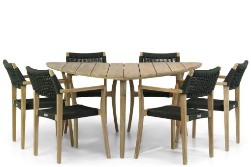 img 7534tuinset 1 510x340 - Lifestyle Dallas/Julia 155 cm triangel dining tuinset 7-delig