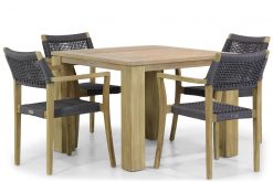 img 8518tuinset 247x165 - Lifestyle Dallas/Brighton 100 cm dining tuinset 5-delig