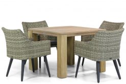 img 8523tuinset 247x165 - Garden Collections Milton/Brighton 100 cm dining tuinset 5-delig