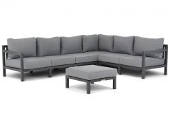 lagos loungeset met center en lagos lounge hocker 247x165 - Lifestyle Lagos hoek loungeset 5-delig