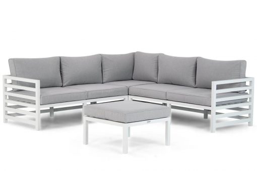 linde aluminium hoek loungeset wit 4 delig 510x340 - Domani Linde hoek loungeset 4-delig