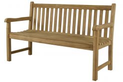 lr bank bizon teak 150 schuin voor zonder deco 4444 1 247x165 - Teak houten tuinbank Bison - 150 cm.