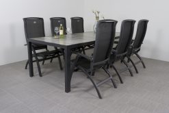 lr tanger tafel 228x105 hartman 6x da vinc verstelbaar voor 2554 247x165 - Hartman Tanger tuintafel 228 cm. - Da Vinci verstelbare tuinstoelen