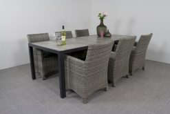 lr tanger tafel 228x105 hartman 6x oliva dining paloma grey voor 2588 247x165 - Hartman Tanger tuintafel 228 cm. - Oliva tuinstoel Paloma grijs