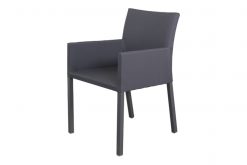 lr bergen fauteuil antra hoek voor 6a3550 vrijstaand 247x165 - Bergen dining tuinstoel - Antraciet