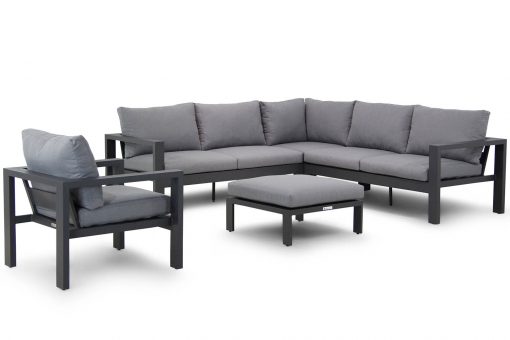 manuta loungeset antracite basis tafel tuinstoel 1 1 510x340 - Lifestyle Manuta hoek loungeset 5-delig