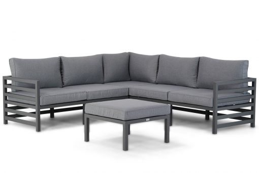 melby aluminium loungeset 4 delig antraciet 510x340 - Domani Melby hoek loungeset 4-delig