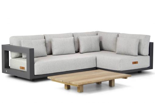 metropolitan metropolis 3 delig rechts 510x340 - 4 Seasons Outdoor Metropolitan/Santika 120 cm hoek loungeset 3-delig