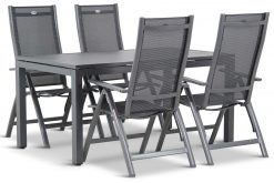 royal club tuinset antracite 5d concept 247x165 - Hartman Royal Club/Concept 180 cm dining tuinset 5-delig