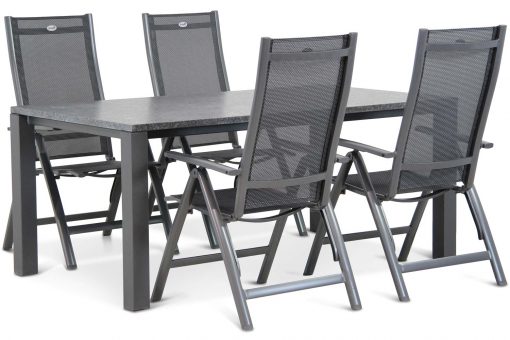 royal club tuinset antracite 5d munster 510x340 - Hartman Royal Club/Munster 180 cm dining tuinset 5-delig