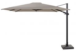 siesta zweefparasol premium taupe 3 247x165 - 4 seasons Zweefparasol siesta premium 300 x 300 cm taupe