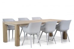 sophie tuinstoel misty studio met brighton tuintafel 240 cm 247x165 - Hartman Sophie studio/Brighton 240 cm dining tuinset 7-delig