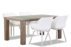 sophie white brighton 165 1 247x165 - Hartman Sophie element/Brighton 165 cm dining tuinset 5-delig