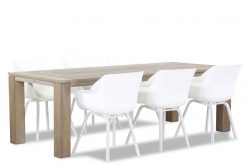 sophie wit brighton 240 tuinset 1 247x165 - Hartman Sophie element/Brighton 240 cm dining tuinset 7-delig