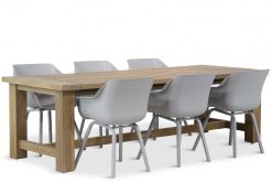 sophie tuinset misty grey 7d fourmile 247x165 - Hartman Sophie element/Fourmile 260 cm dining tuinset 7-delig