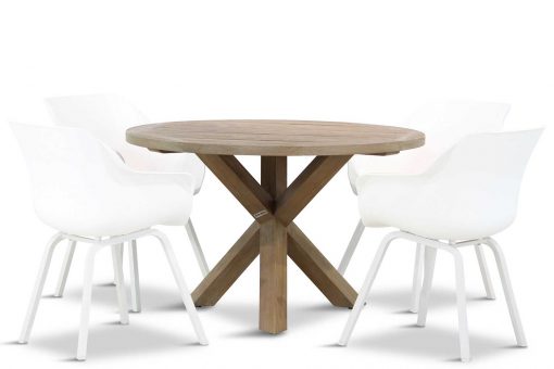 sophie tuinset white 5d sand city 2 510x340 - Hartman Sophie element/Sand city 120 cm dining tuinset 5-delig