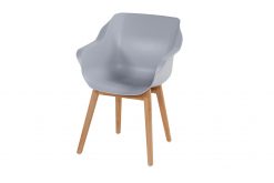 studio armchair teak misty grey 247x165 - Hartman Sophie Studio dining armstoel - Misty Grey - Teak poot