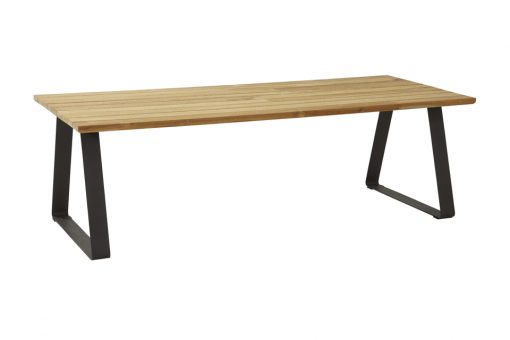 taste basso tuintafel rechthoek 510x340 - Taste Basso tuintafel - teak hout - 240x100 cm.