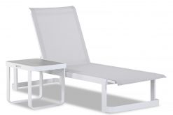 vista lounger wit met side table foto 1 247x165 - Lifestyle Vista lounger verstelbaar 2-delig