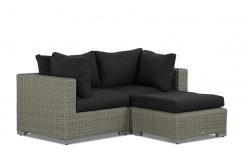 wicker loungeset toronto cornerset 1 247x165 - Garden Collections Toronto chaise longue loungeset 3-delig