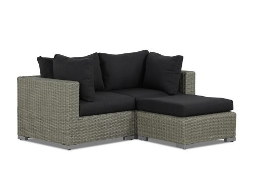 wicker loungeset toronto cornerset 1 510x340 - Garden Collections Toronto chaise longue loungeset 3-delig